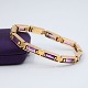 Sven Haugaard; Amethyst bracelet of 14k gold Sven Haugaard; Amethyst bracelet of 14k gold